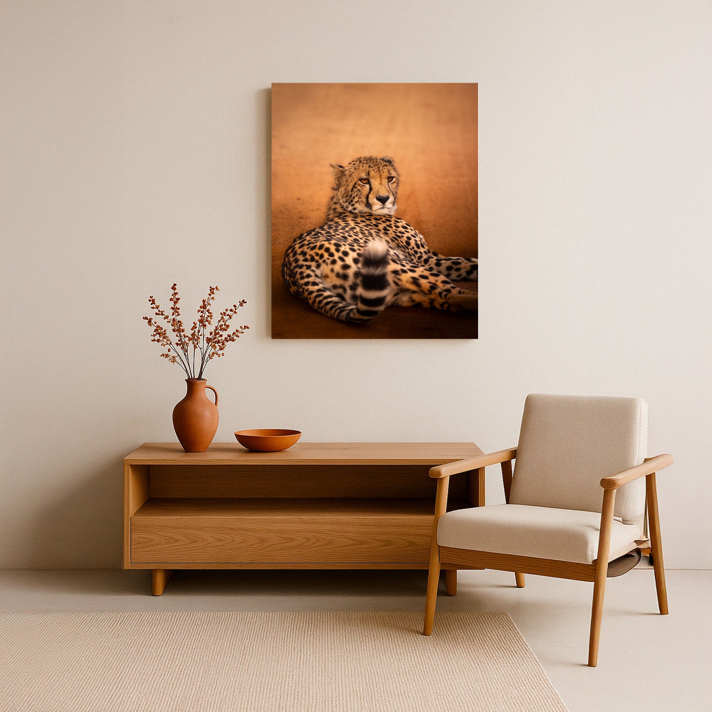 Facing the Cheetah