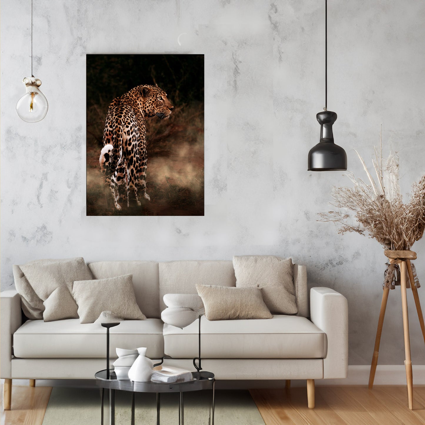 In the tracks of the Leopard - African Wildlife Photography Print