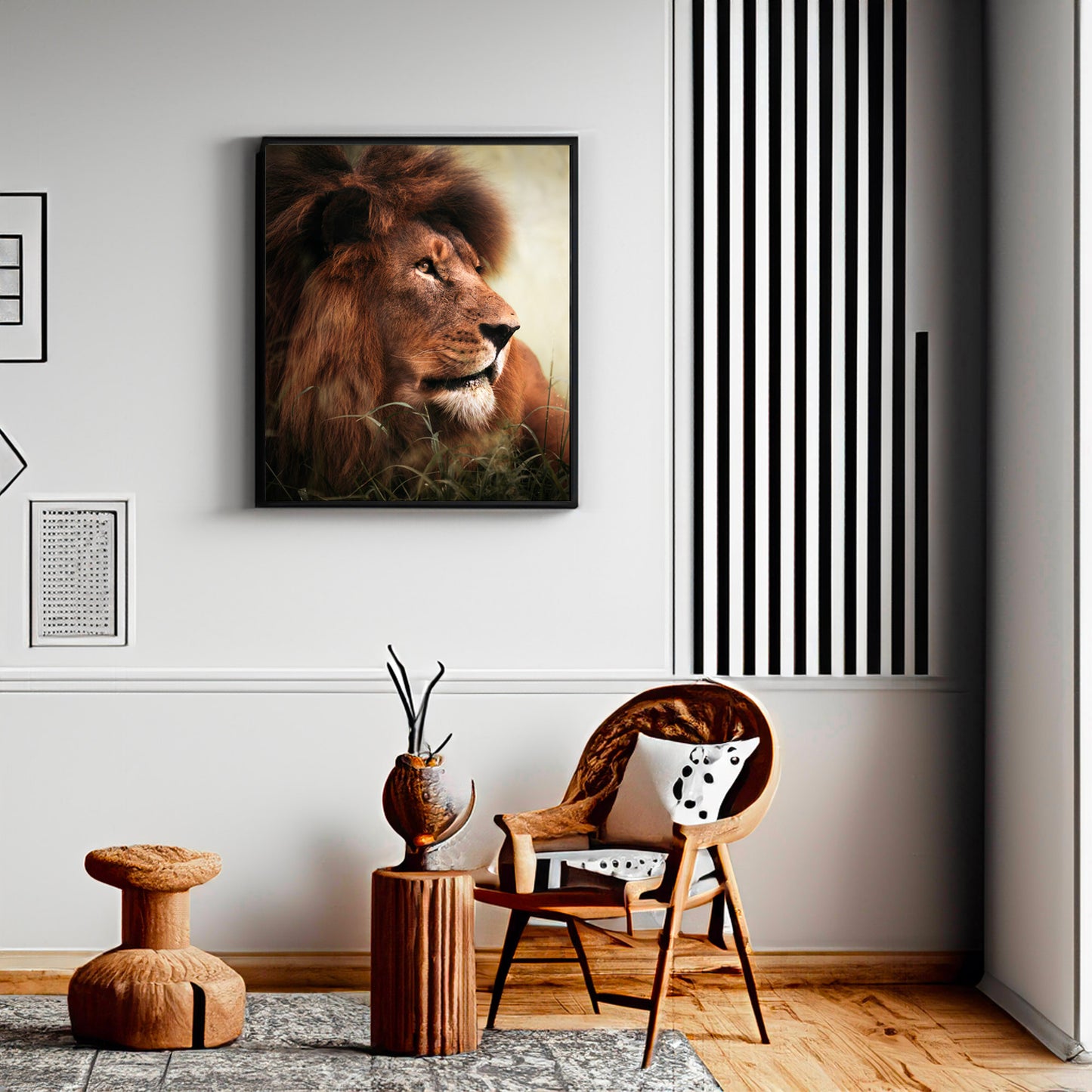 Lion - African Wildlife Photography Print