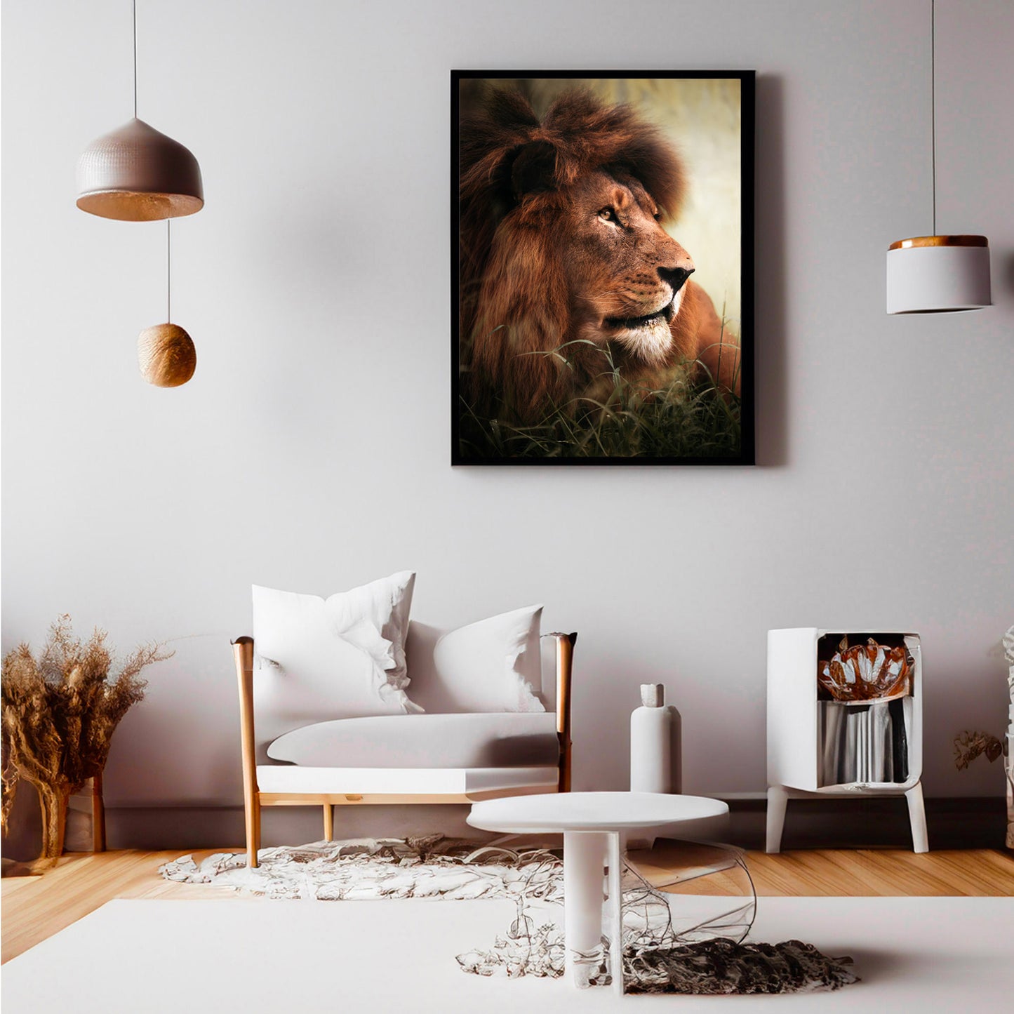 Lion - African Wildlife Photography Print